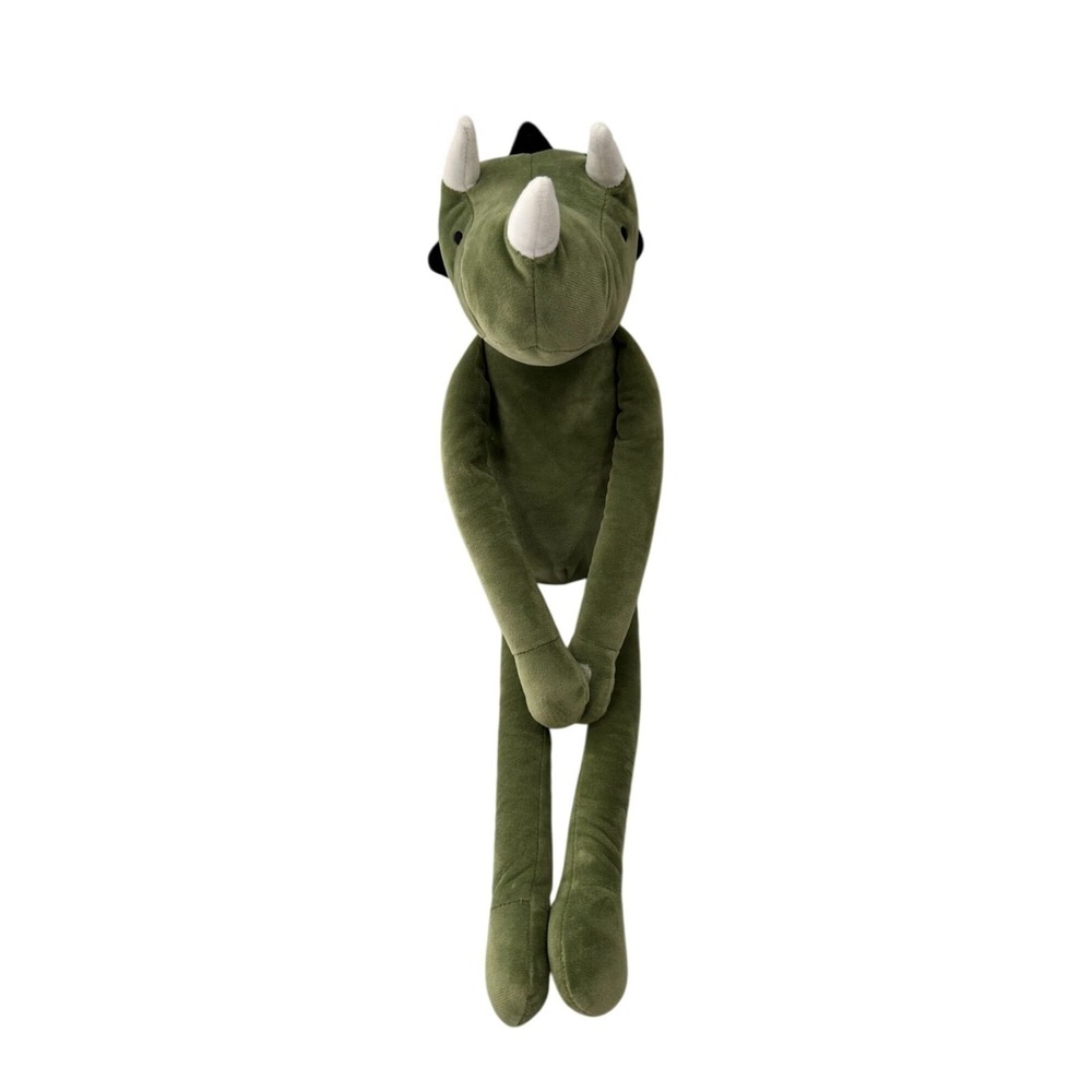 Target Green Dino Mini Pillow Stuffed Animal By Pillowfort‎ 2021 Hugging Arm